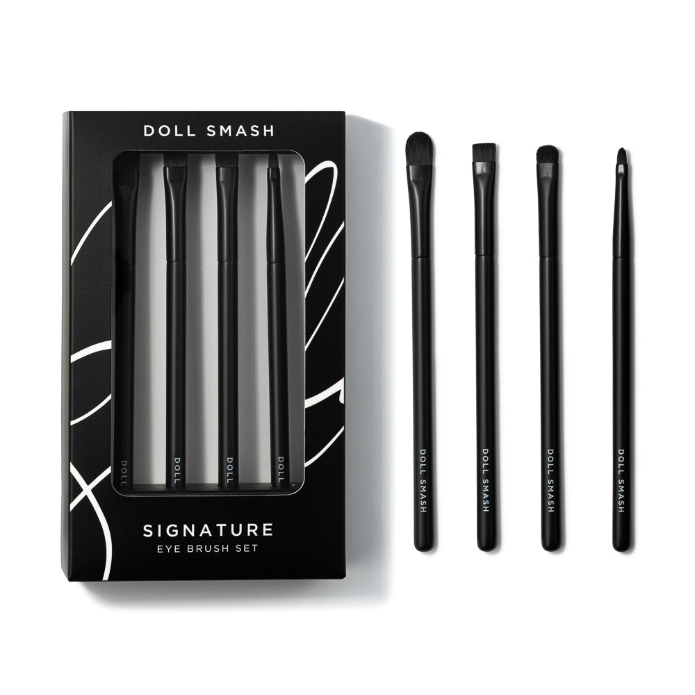 Signature Eye Brush Set - Doll Smash Cosmetics Limited